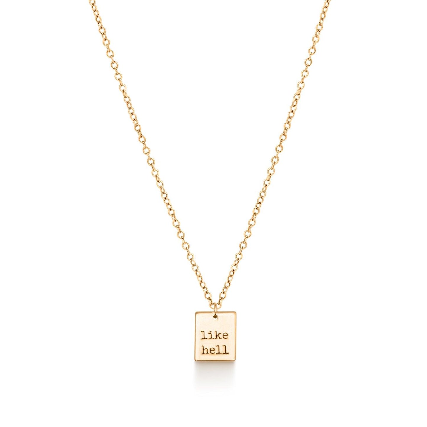 Like Hell Necklace