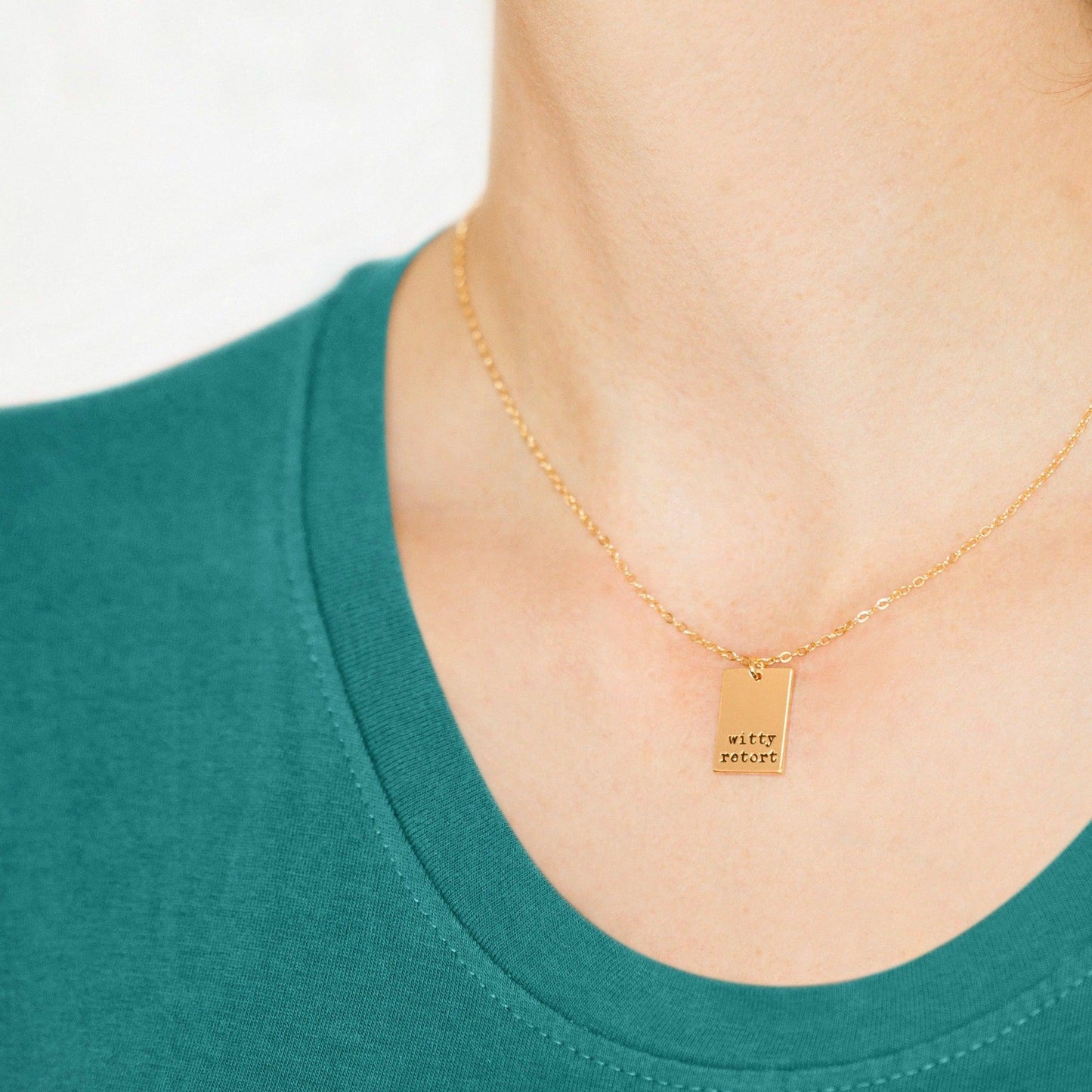 Witty Retort Necklace