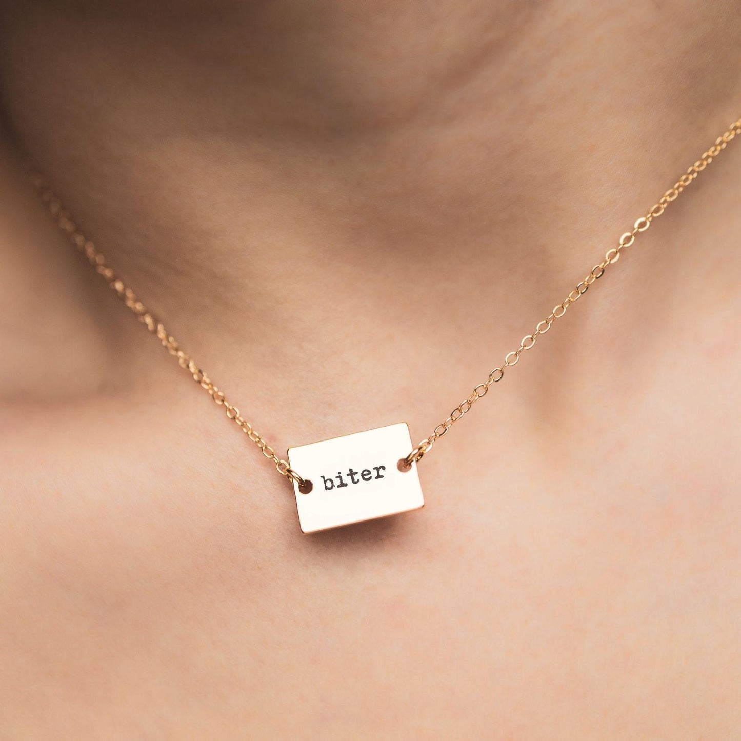 Biter / Bitten Necklace